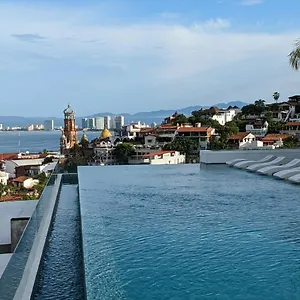  Apartment Romantic With Stunning Rooftop Pool And Jacuzzi In Pv By Alterhome Mexico